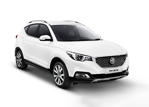 MG ZS or similar medium car